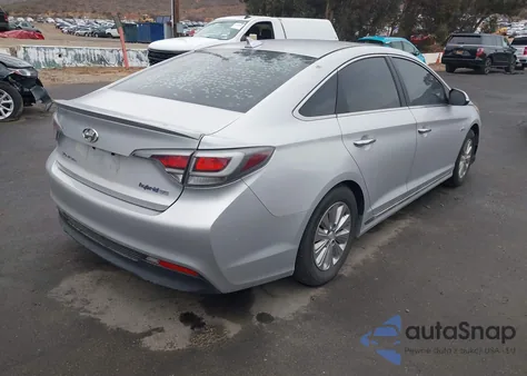 2017 Hyundai Sonata Hybrid Se из США, поврежденный, VIN KMHE24L13HA048508